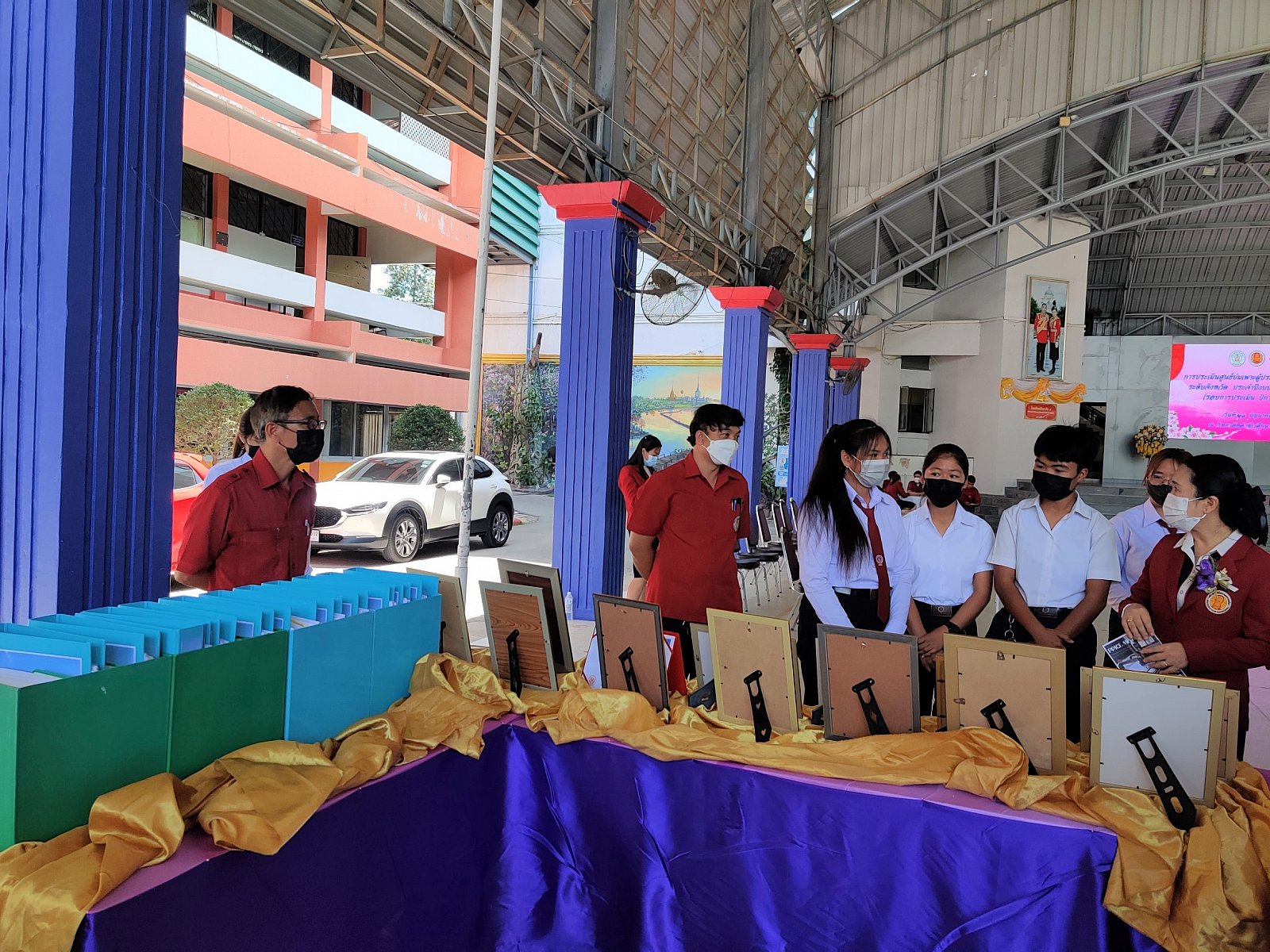 การประเมินศูนย์บ่มเพาะผู้ประกอบการอาชีวศึกษา ระดับจังหวัด ปีกาศึกษา 2565