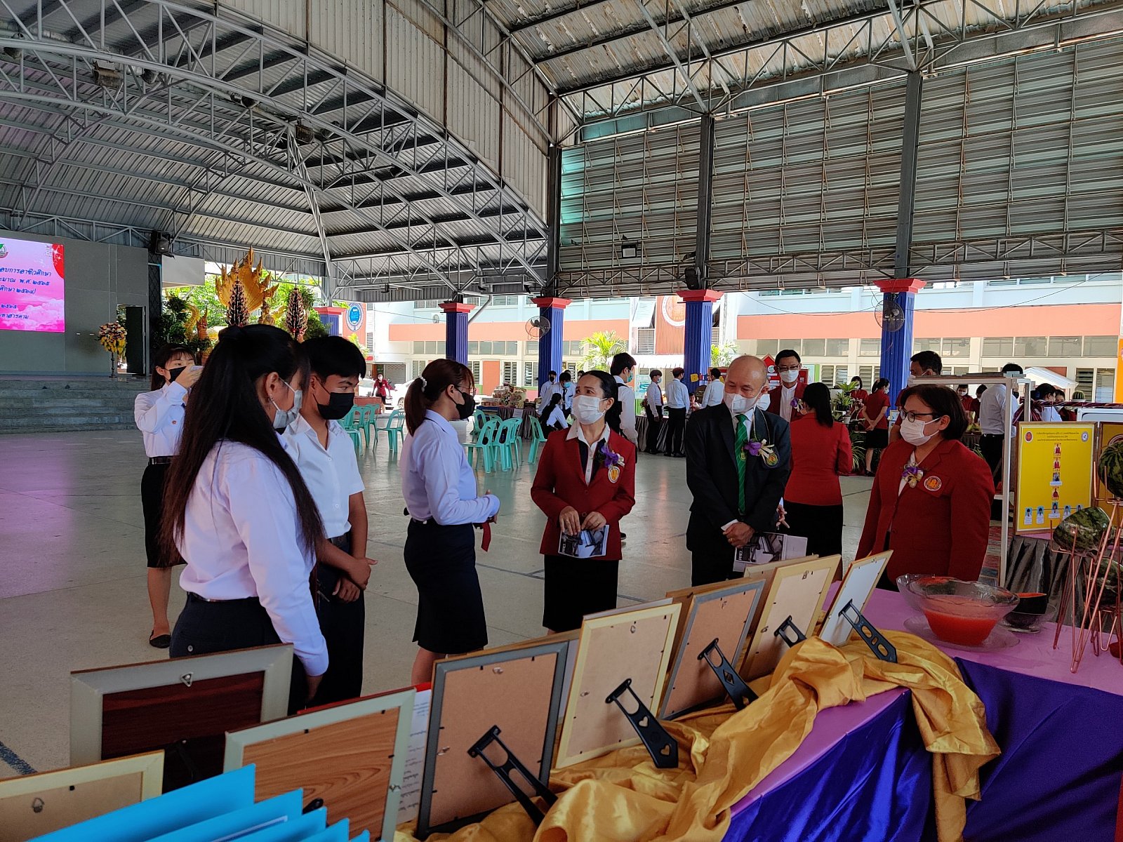 การประเมินศูนย์บ่มเพาะผู้ประกอบการอาชีวศึกษา ระดับจังหวัด ปีกาศึกษา 2565