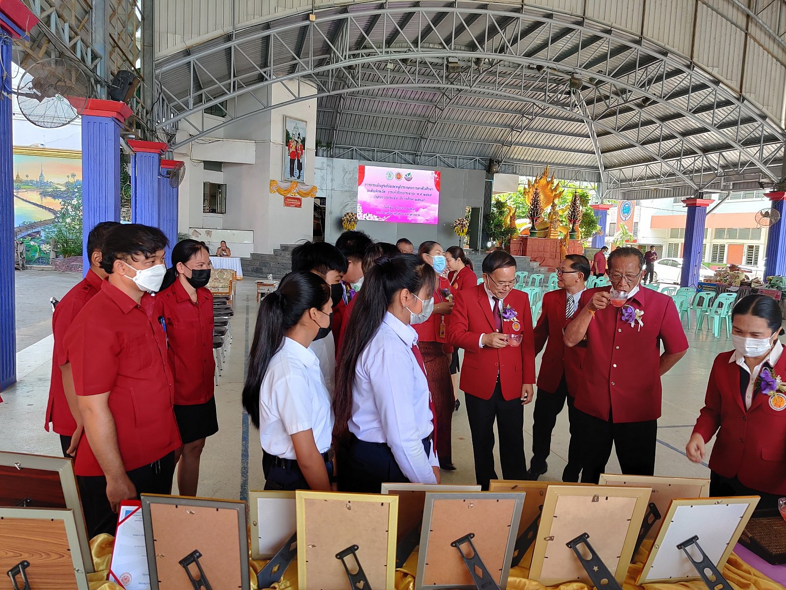 การประเมินศูนย์บ่มเพาะผู้ประกอบการอาชีวศึกษา ระดับจังหวัด ปีกาศึกษา 2565
