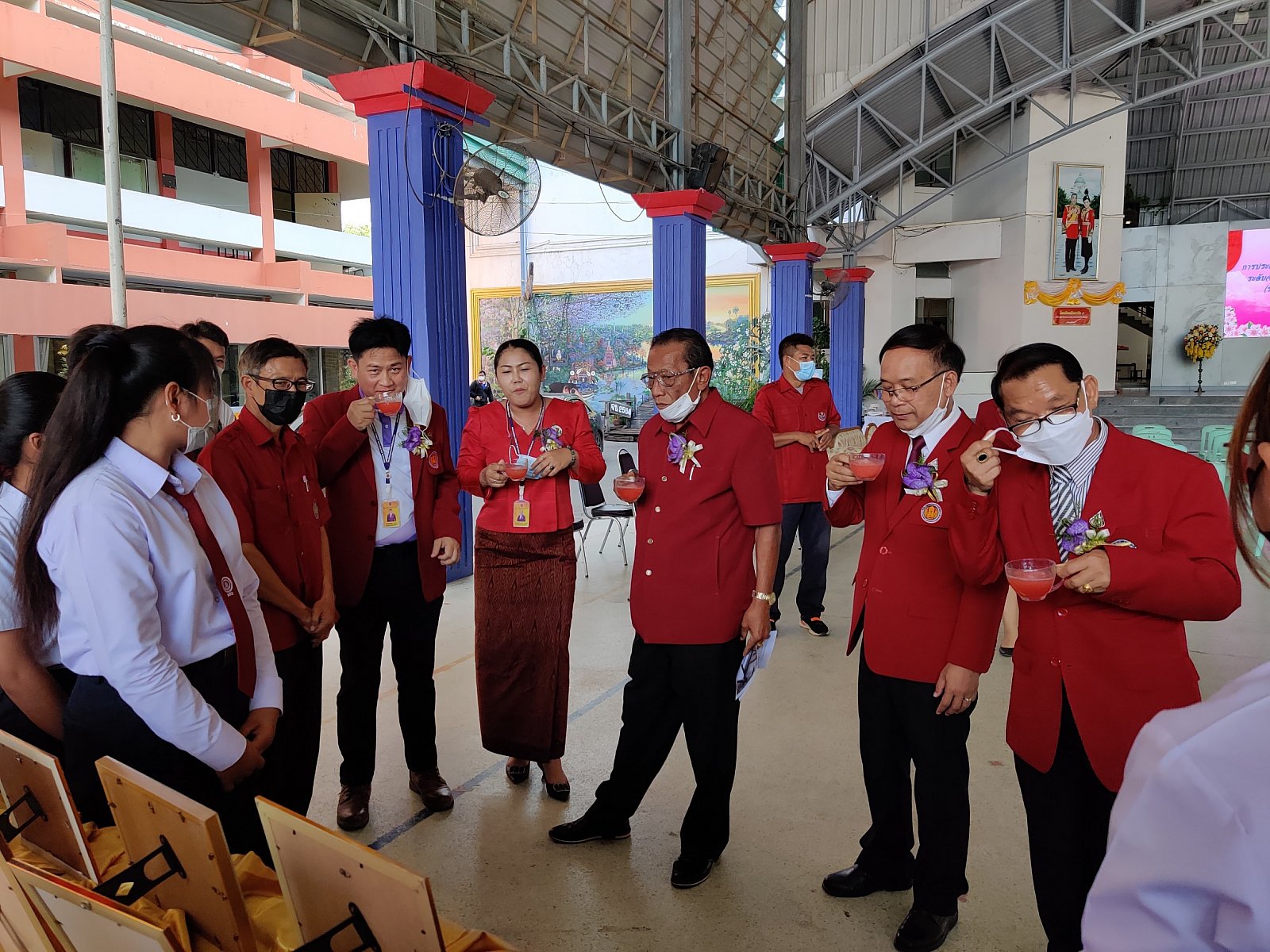 การประเมินศูนย์บ่มเพาะผู้ประกอบการอาชีวศึกษา ระดับจังหวัด ปีกาศึกษา 2565