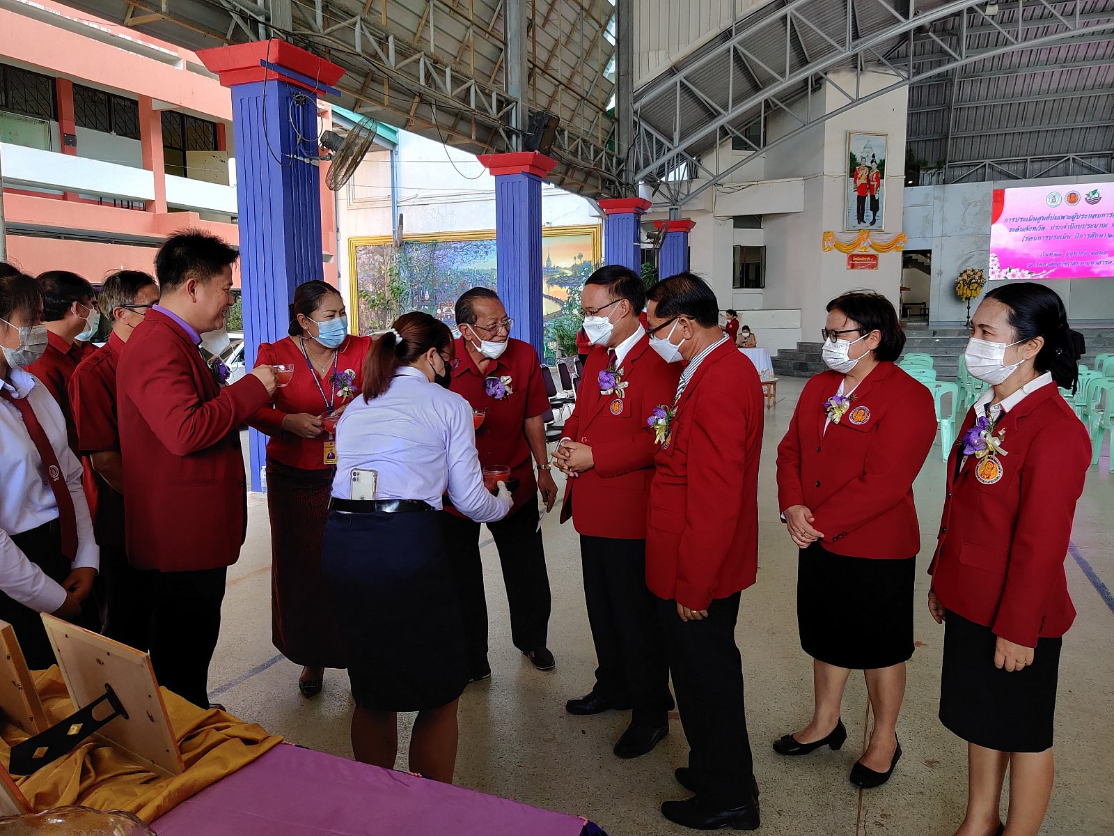 การประเมินศูนย์บ่มเพาะผู้ประกอบการอาชีวศึกษา ระดับจังหวัด ปีกาศึกษา 2565