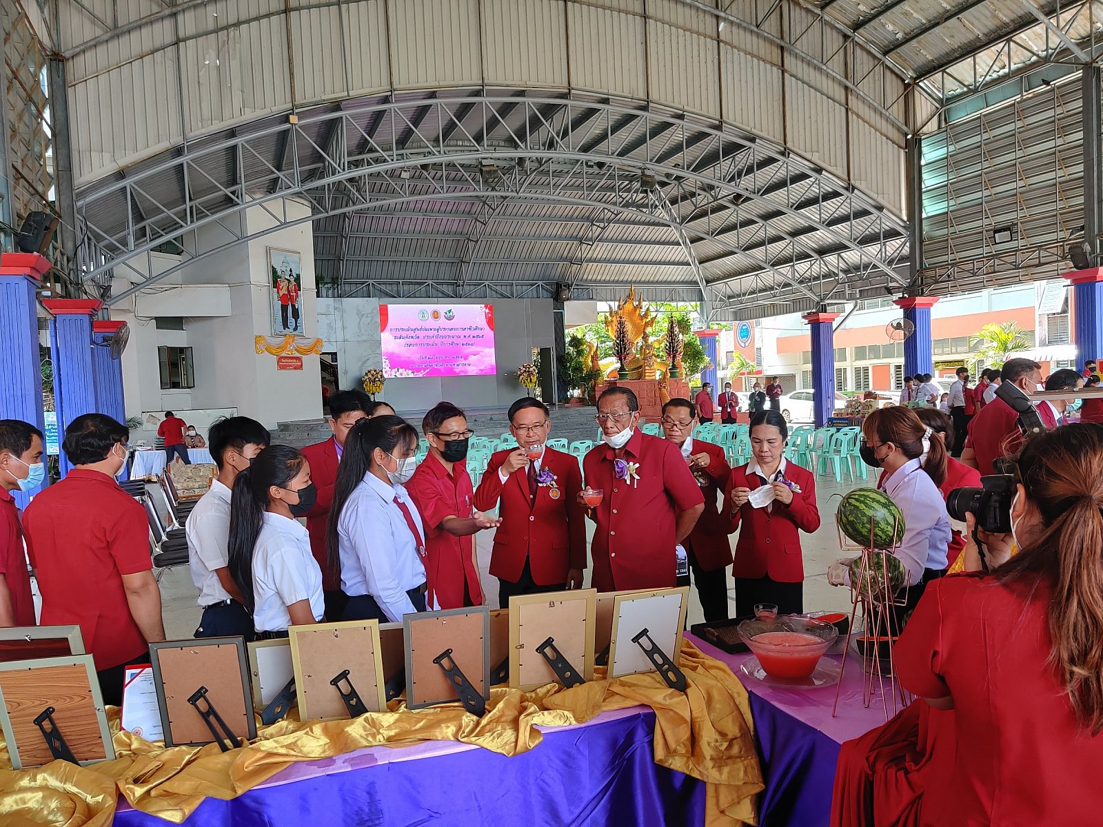 การประเมินศูนย์บ่มเพาะผู้ประกอบการอาชีวศึกษา ระดับจังหวัด ปีกาศึกษา 2565