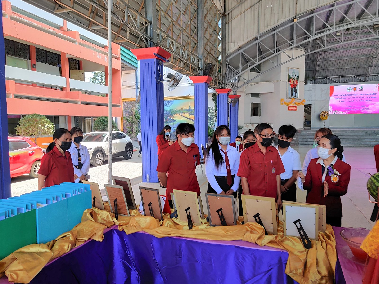 การประเมินศูนย์บ่มเพาะผู้ประกอบการอาชีวศึกษา ระดับจังหวัด ปีกาศึกษา 2565