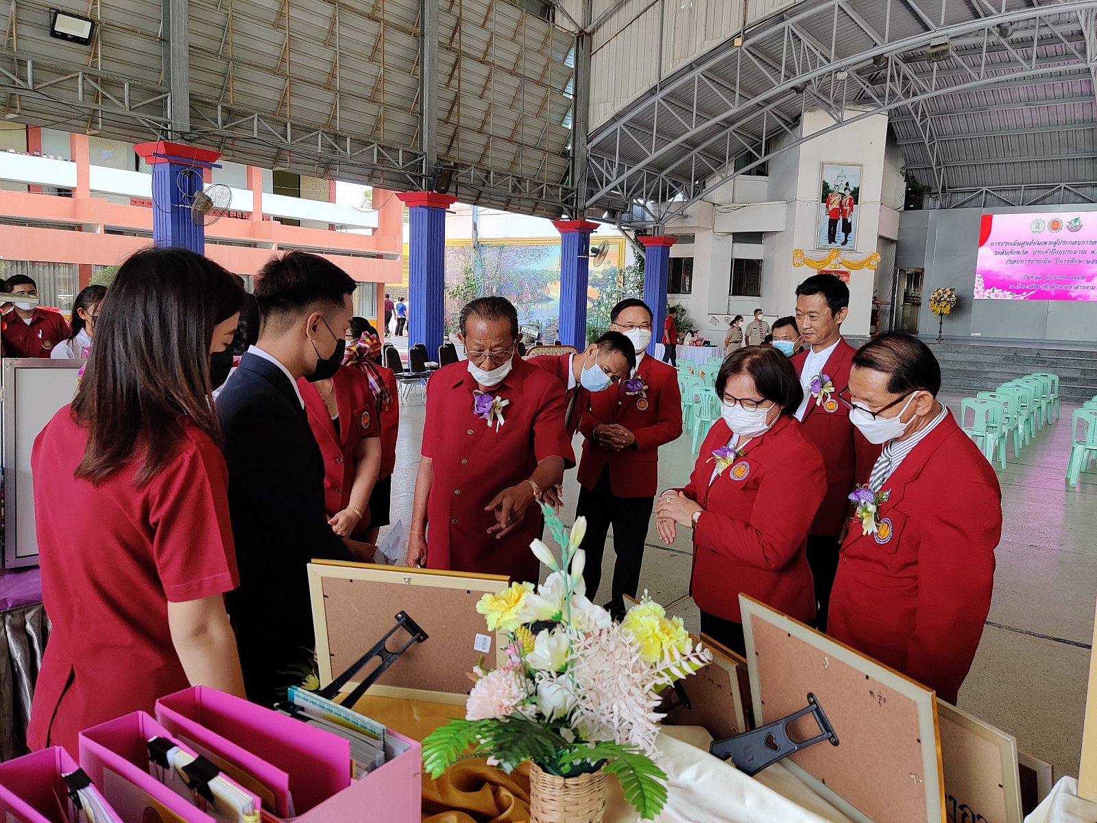 การประเมินศูนย์บ่มเพาะผู้ประกอบการอาชีวศึกษา ระดับจังหวัด ปีกาศึกษา 2565