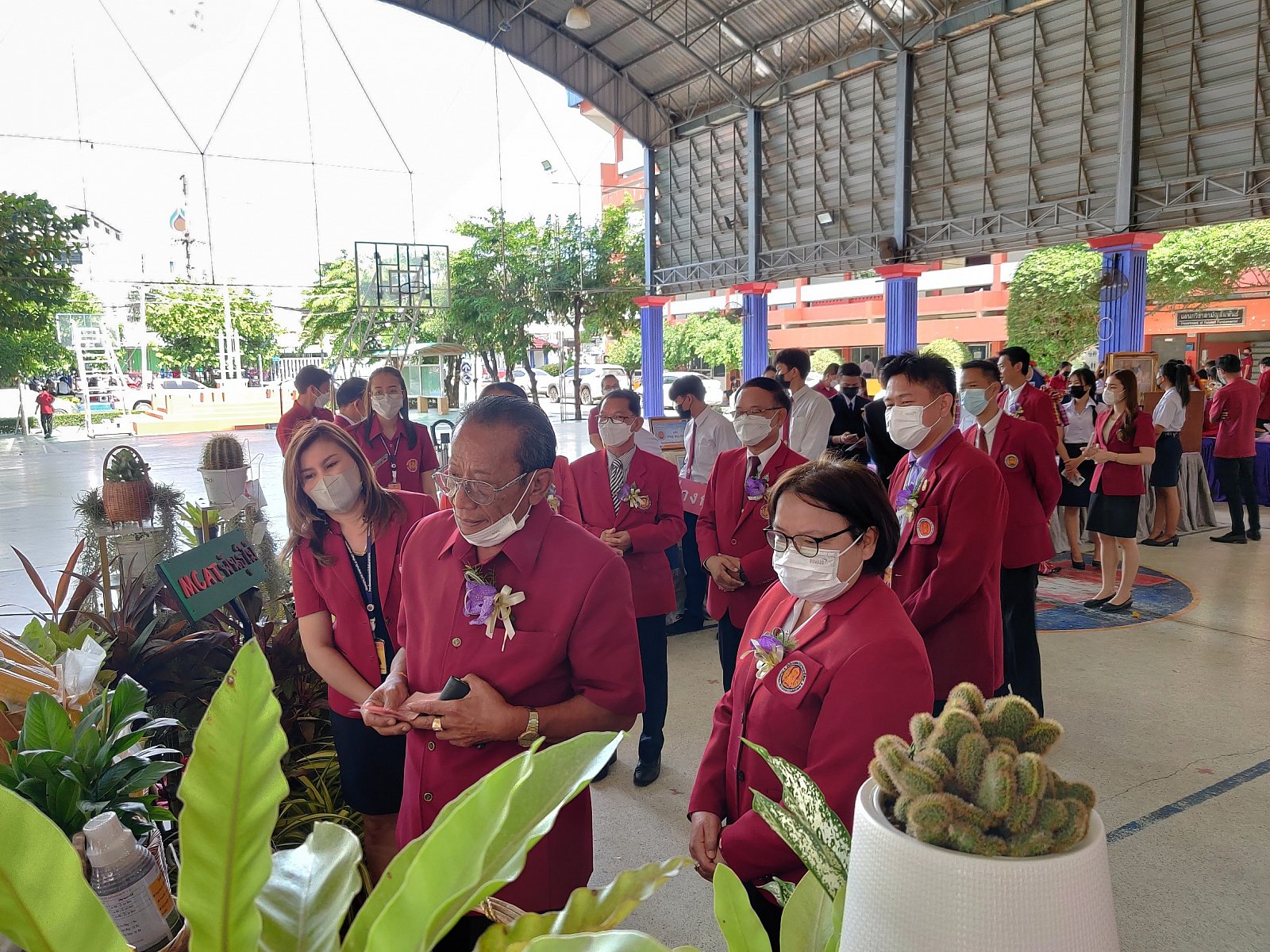 การประเมินศูนย์บ่มเพาะผู้ประกอบการอาชีวศึกษา ระดับจังหวัด ปีกาศึกษา 2565