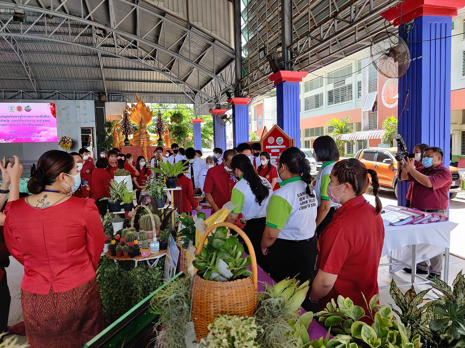 การประเมินศูนย์บ่มเพาะผู้ประกอบการอาชีวศึกษา ระดับจังหวัด ปีกาศึกษา 2565