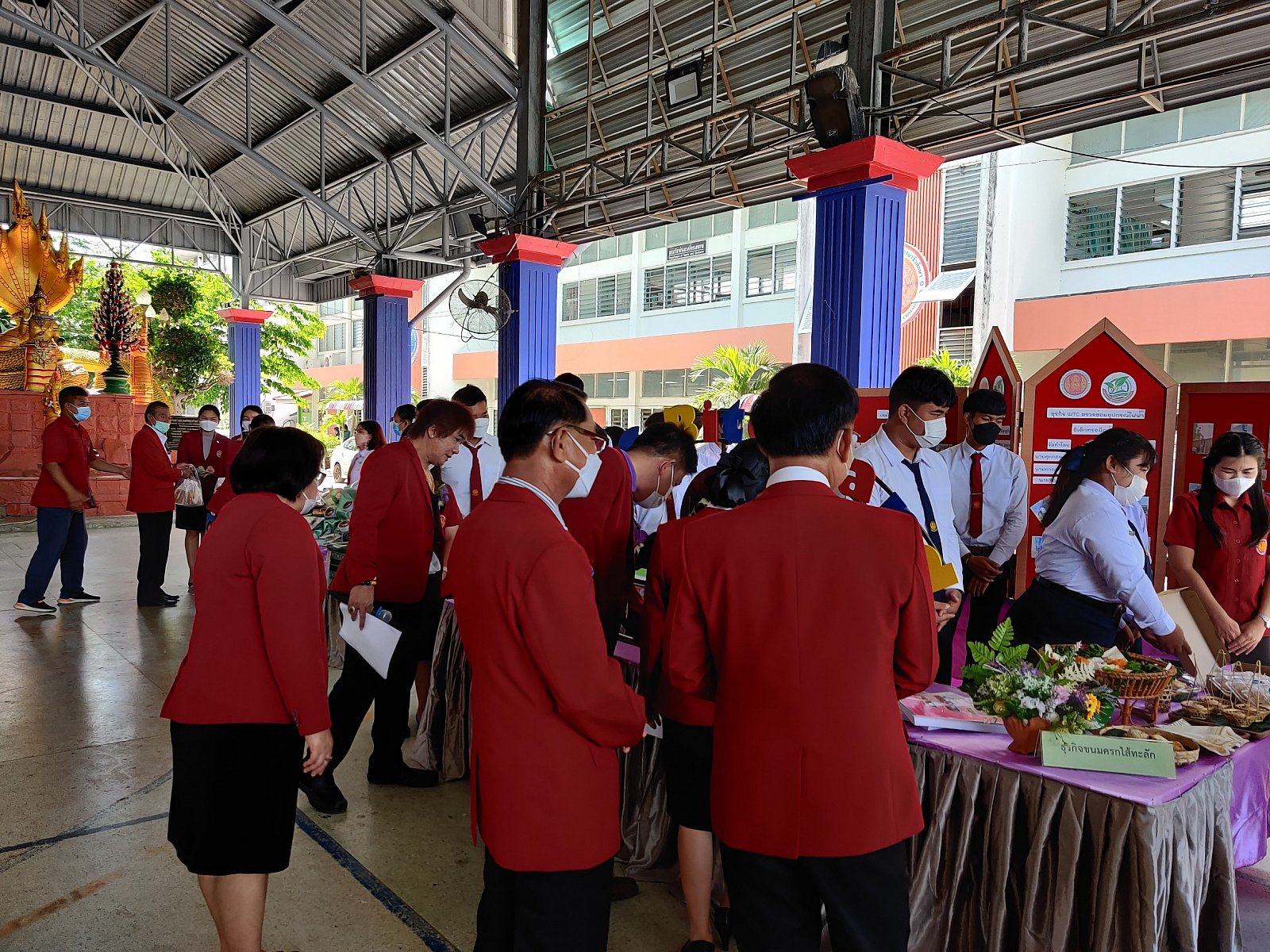 การประเมินศูนย์บ่มเพาะผู้ประกอบการอาชีวศึกษา ระดับจังหวัด ปีกาศึกษา 2565