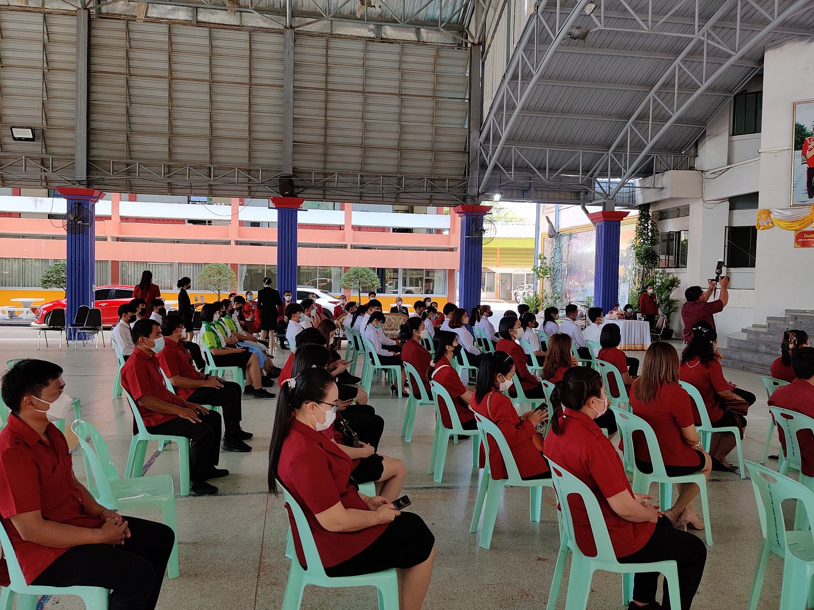 การประเมินศูนย์บ่มเพาะผู้ประกอบการอาชีวศึกษา ระดับจังหวัด ปีกาศึกษา 2565