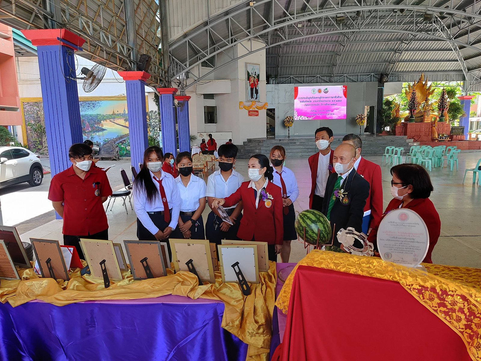 การประเมินศูนย์บ่มเพาะผู้ประกอบการอาชีวศึกษา ระดับจังหวัด ปีกาศึกษา 2565