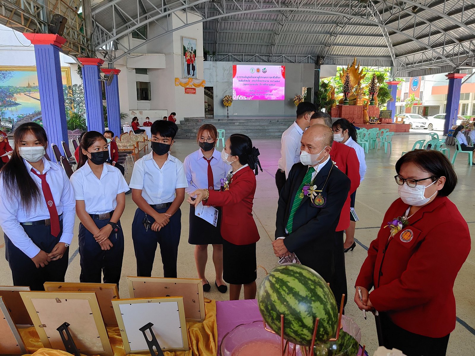 การประเมินศูนย์บ่มเพาะผู้ประกอบการอาชีวศึกษา ระดับจังหวัด ปีกาศึกษา 2565