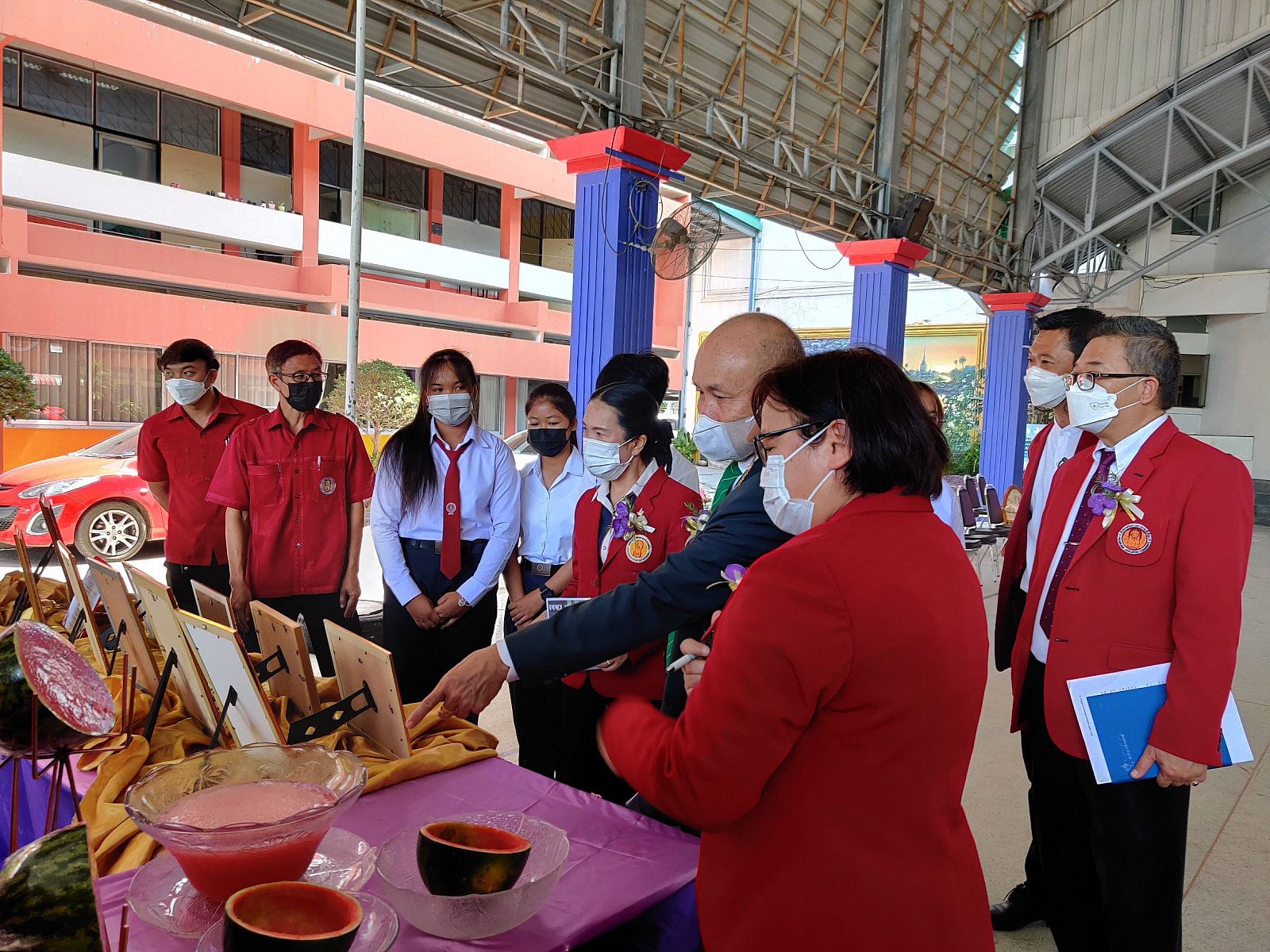 การประเมินศูนย์บ่มเพาะผู้ประกอบการอาชีวศึกษา ระดับจังหวัด ปีกาศึกษา 2565