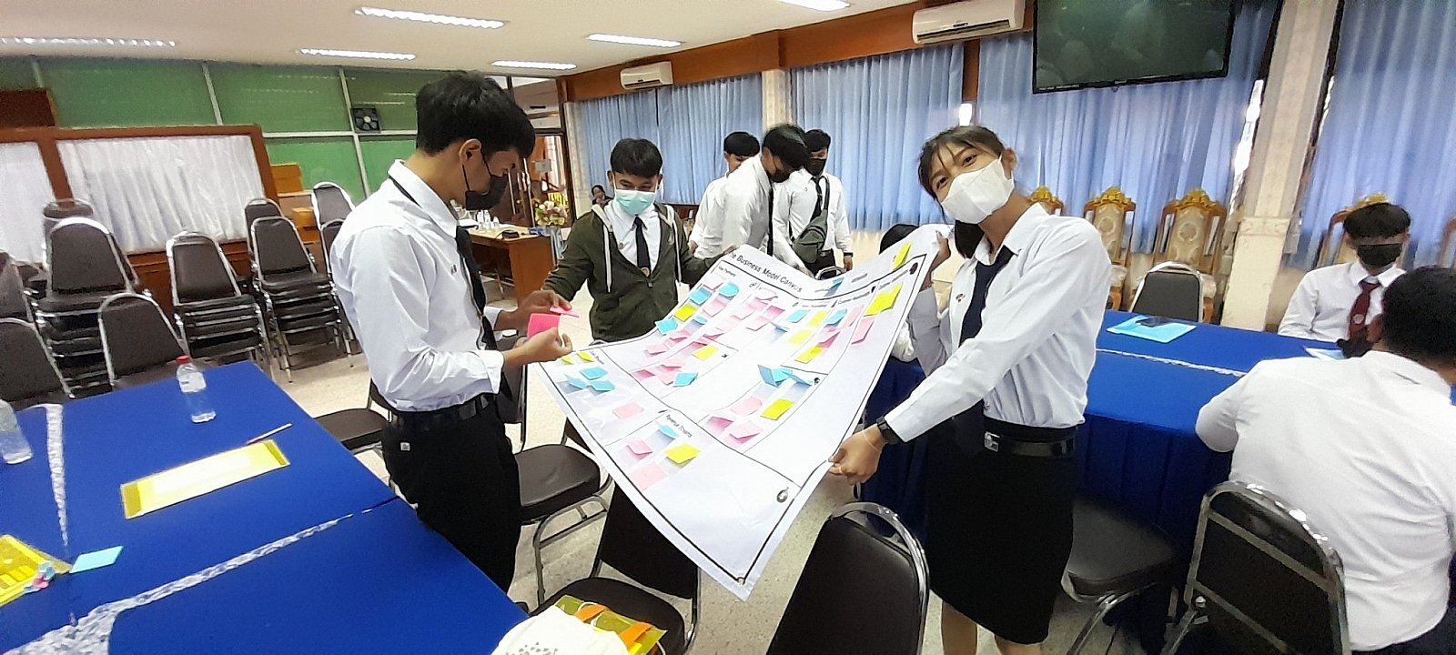 โครงการอบรมพัฒนาศักยภาพผู้เรียนในการเป็นผู้ประกอบการและพัฒนาศักยภาพครูที่ปรึกษาธุรกิจ 2565