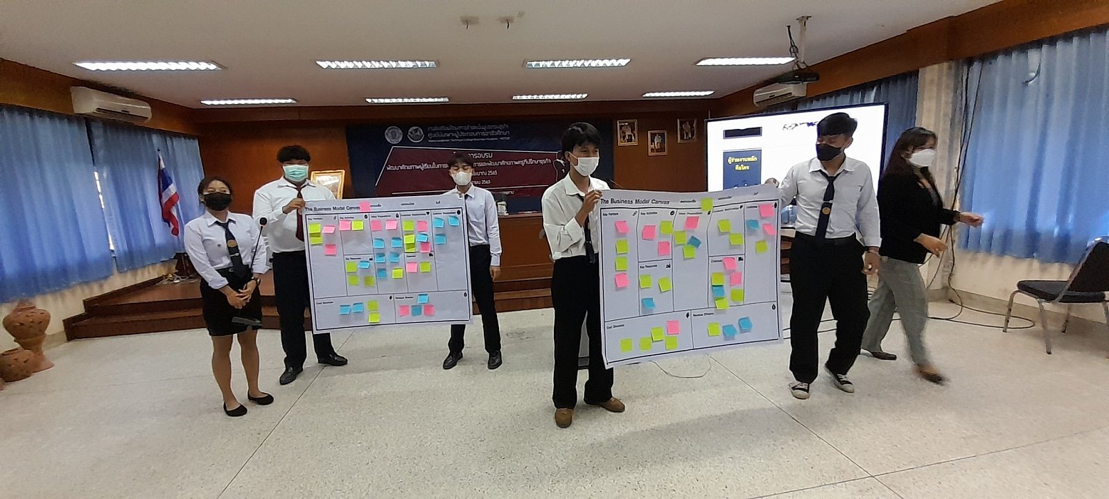 โครงการอบรมพัฒนาศักยภาพผู้เรียนในการเป็นผู้ประกอบการและพัฒนาศักยภาพครูที่ปรึกษาธุรกิจ 2565