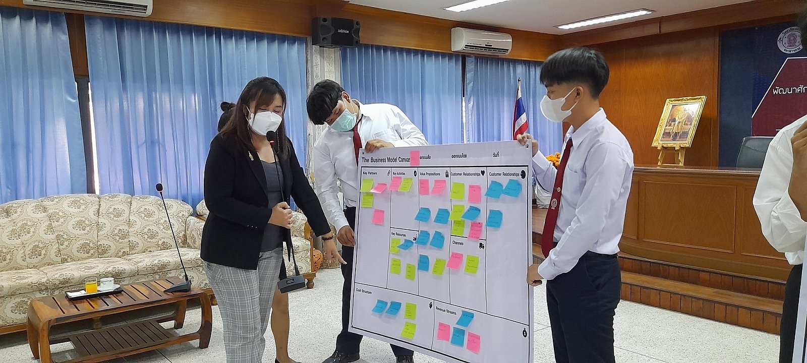 โครงการอบรมพัฒนาศักยภาพผู้เรียนในการเป็นผู้ประกอบการและพัฒนาศักยภาพครูที่ปรึกษาธุรกิจ 2565