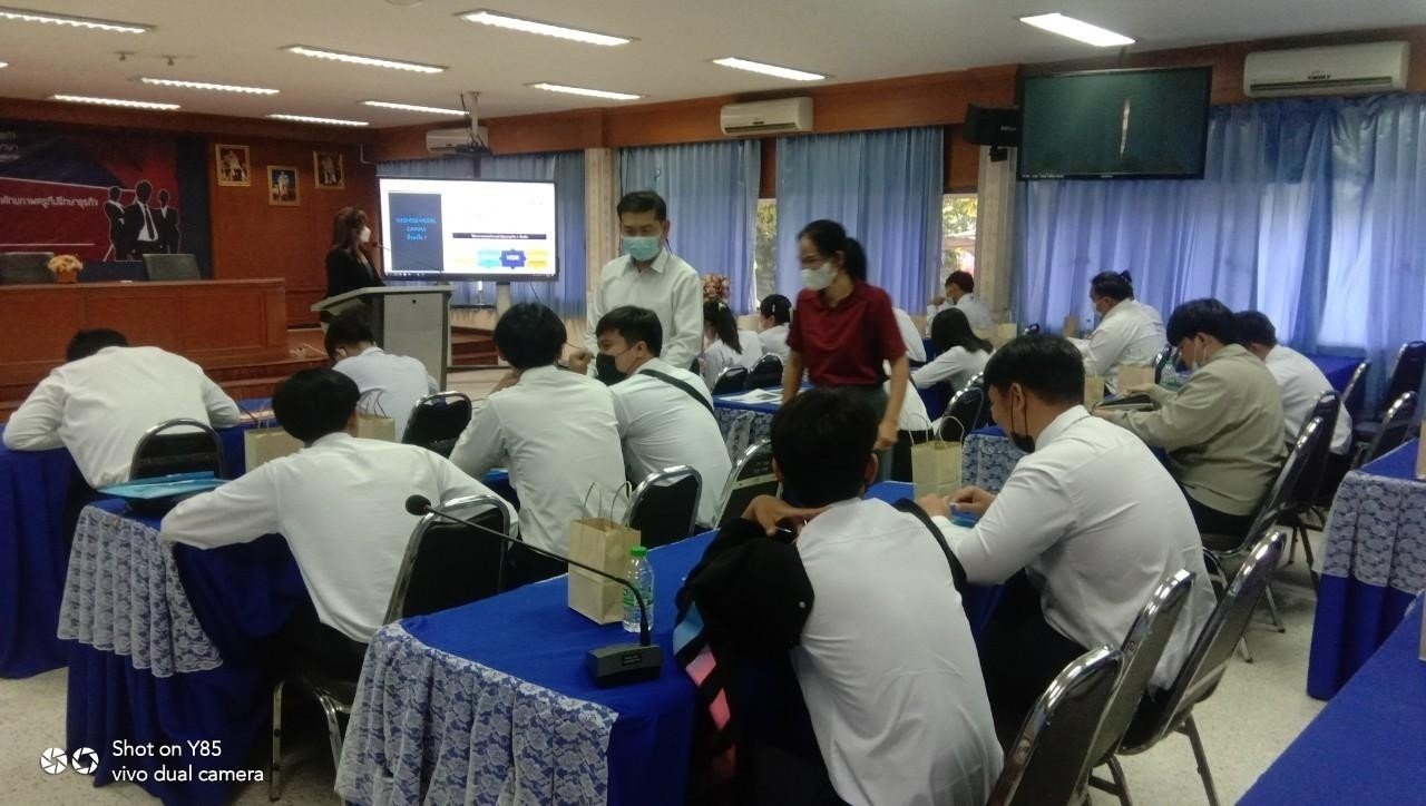 โครงการอบรมพัฒนาศักยภาพผู้เรียนในการเป็นผู้ประกอบการและพัฒนาศักยภาพครูที่ปรึกษาธุรกิจ 2565