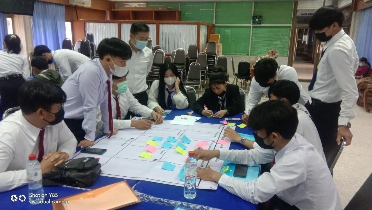 โครงการอบรมพัฒนาศักยภาพผู้เรียนในการเป็นผู้ประกอบการและพัฒนาศักยภาพครูที่ปรึกษาธุรกิจ 2565