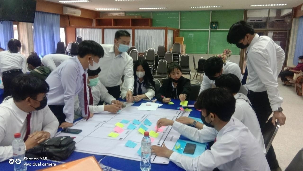 โครงการอบรมพัฒนาศักยภาพผู้เรียนในการเป็นผู้ประกอบการและพัฒนาศักยภาพครูที่ปรึกษาธุรกิจ 2565