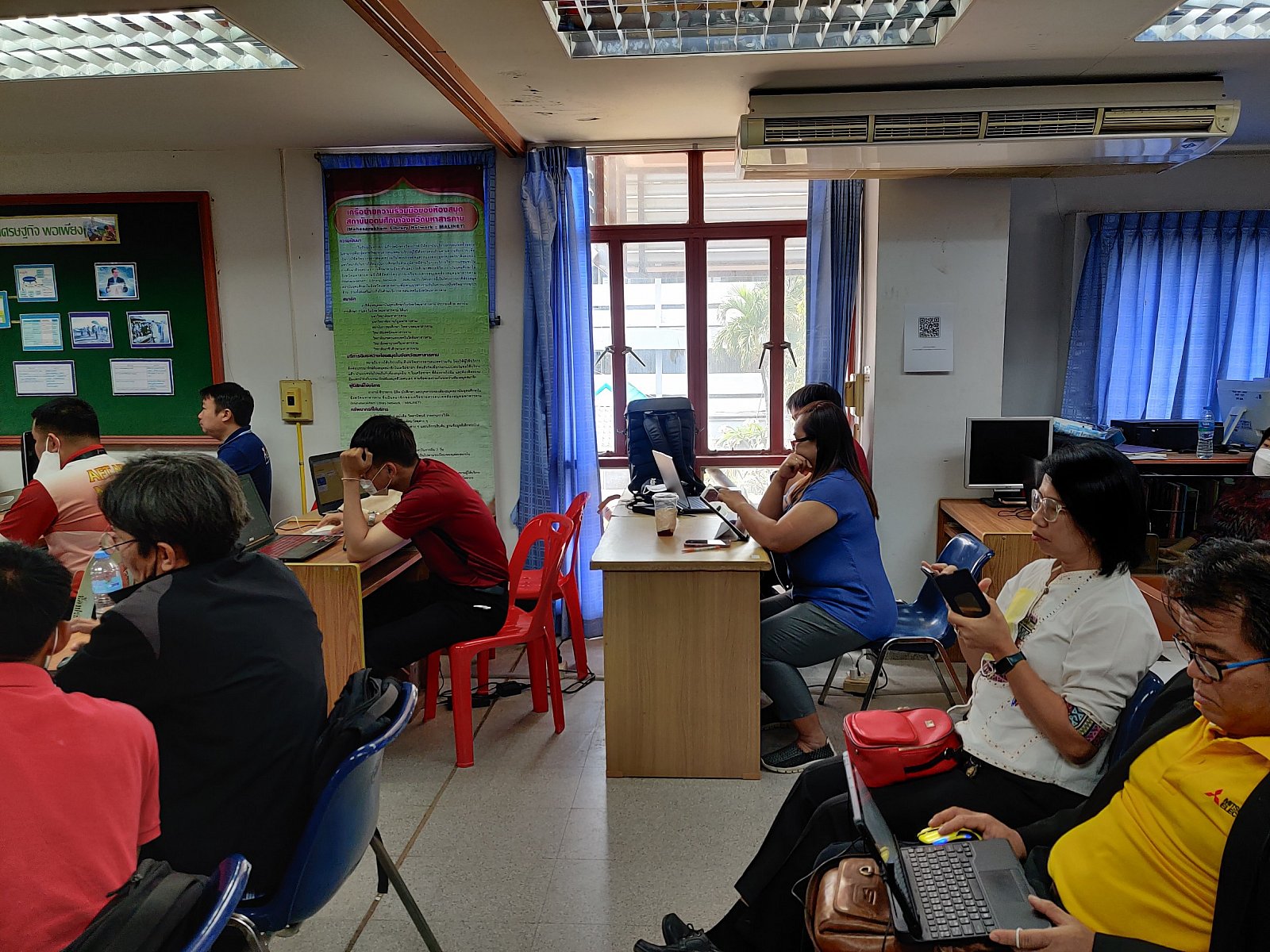 อบรมเชิงปฏิบัติการการจัดทำแฟ้มสะสมผลงานอิเล็กทรอนิกส์ E-portfolio 2566