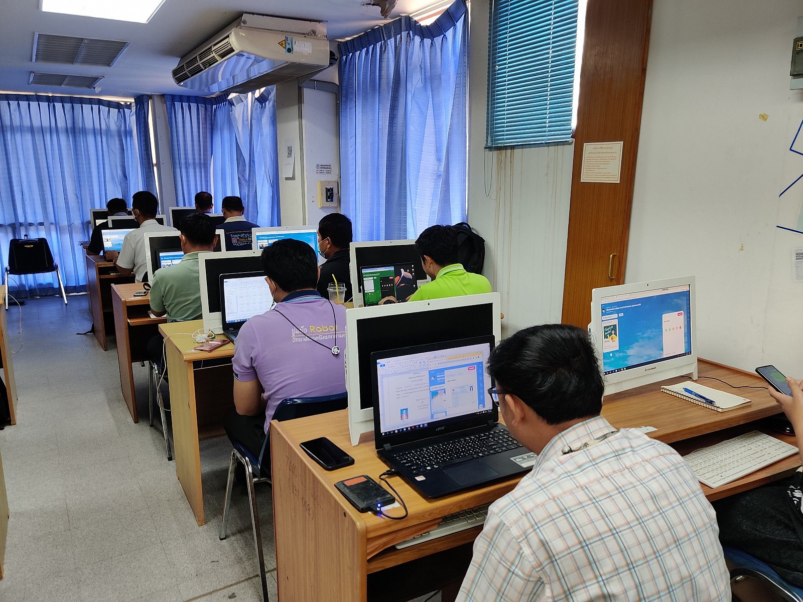 อบรมเชิงปฏิบัติการการจัดทำแฟ้มสะสมผลงานอิเล็กทรอนิกส์ E-portfolio 2566