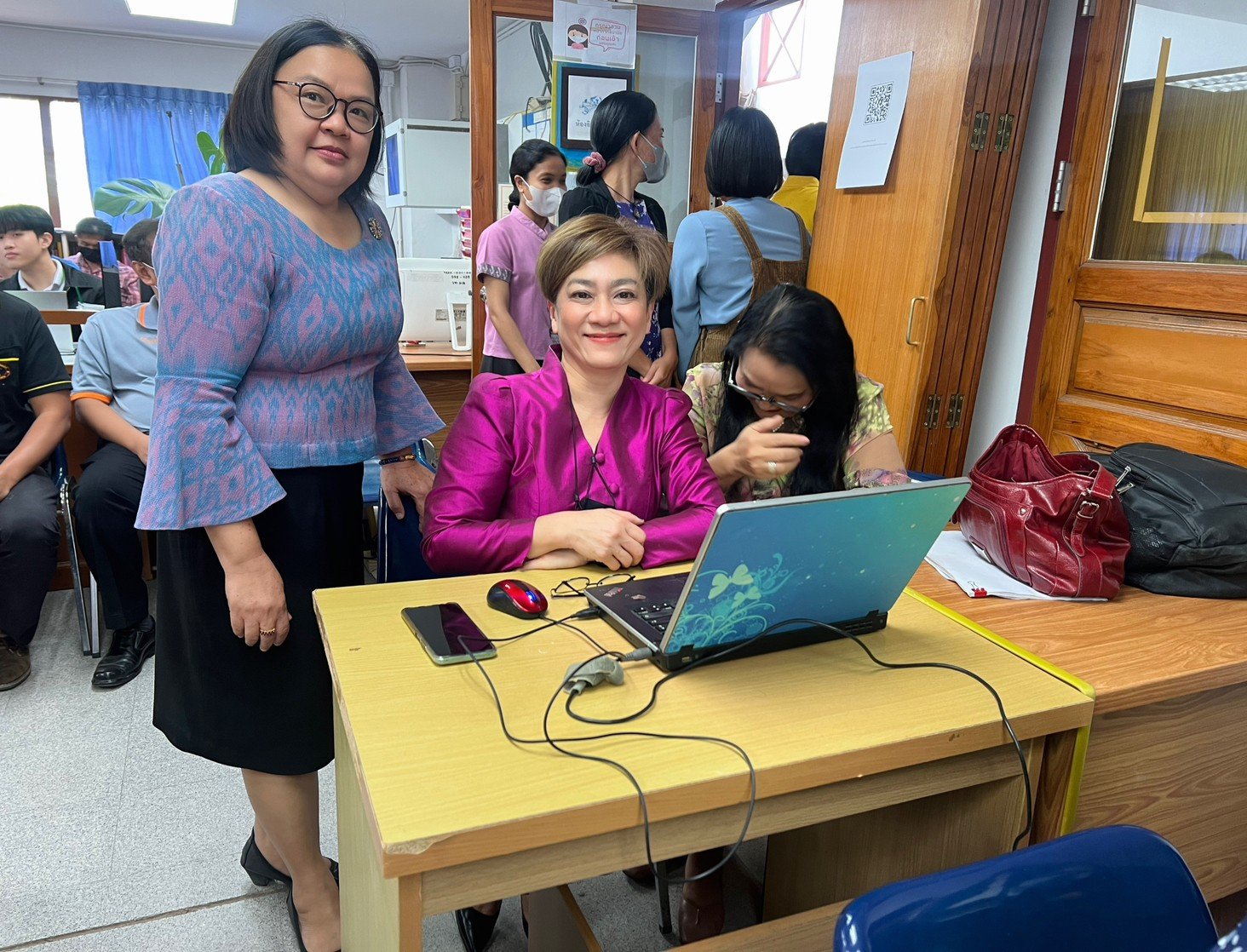 อบรมเชิงปฏิบัติการการจัดทำแฟ้มสะสมผลงานอิเล็กทรอนิกส์ E-portfolio 2566