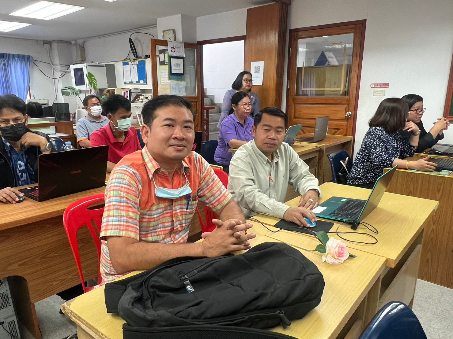 อบรมเชิงปฏิบัติการการจัดทำแฟ้มสะสมผลงานอิเล็กทรอนิกส์ E-portfolio 2566