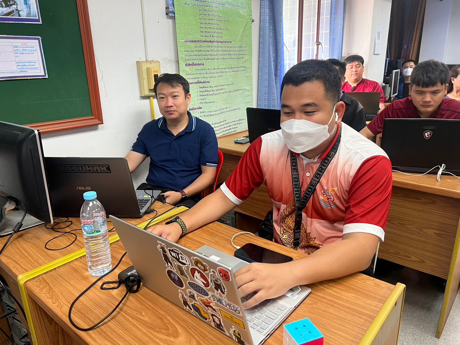 อบรมเชิงปฏิบัติการการจัดทำแฟ้มสะสมผลงานอิเล็กทรอนิกส์ E-portfolio 2566