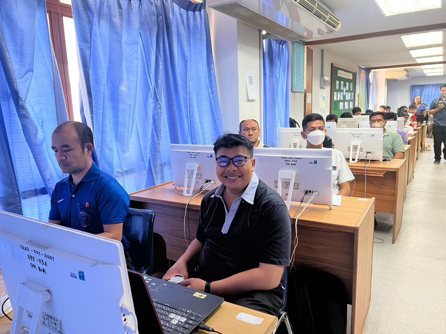 อบรมเชิงปฏิบัติการการจัดทำแฟ้มสะสมผลงานอิเล็กทรอนิกส์ E-portfolio 2566