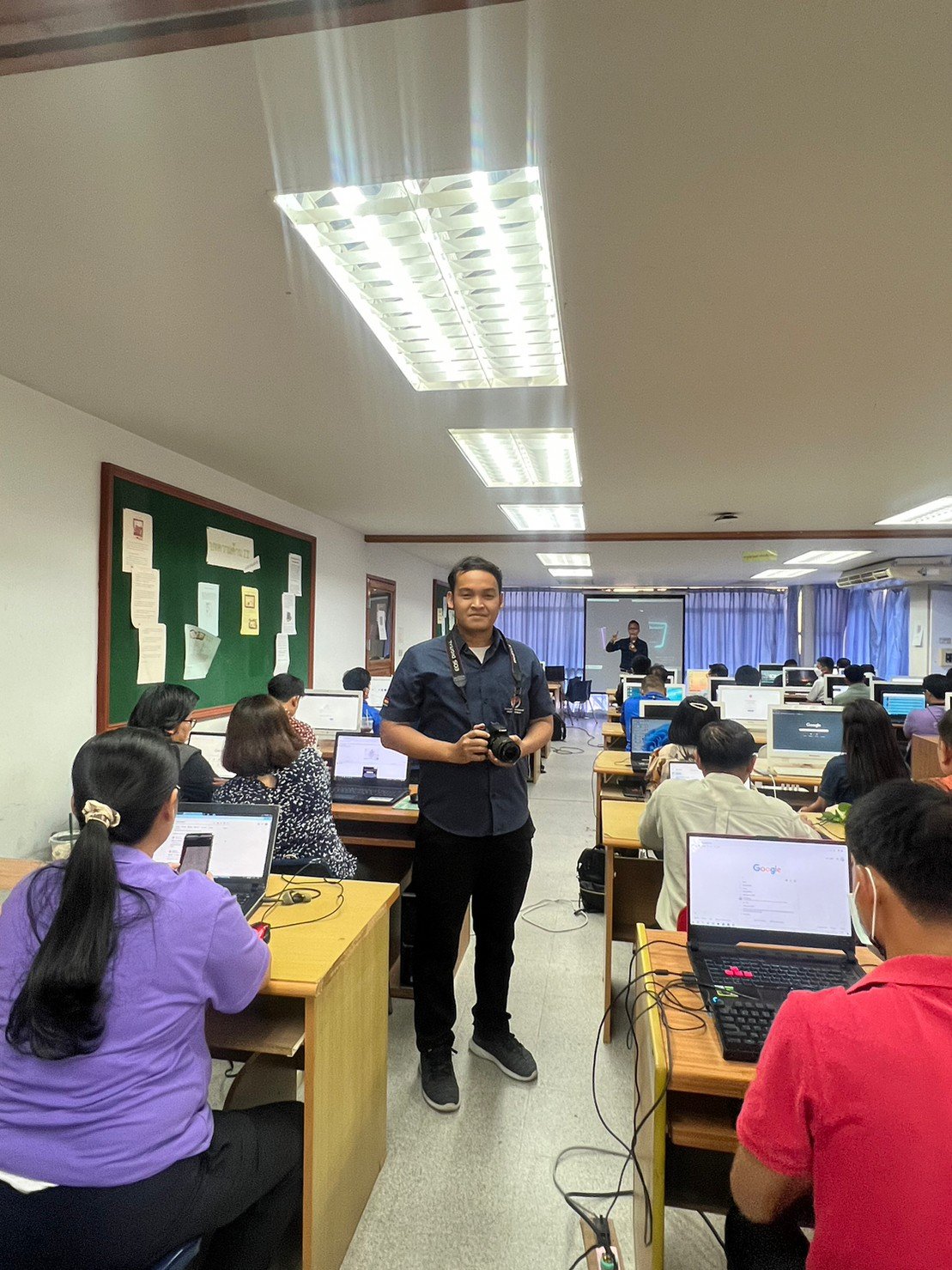 อบรมเชิงปฏิบัติการการจัดทำแฟ้มสะสมผลงานอิเล็กทรอนิกส์ E-portfolio 2566