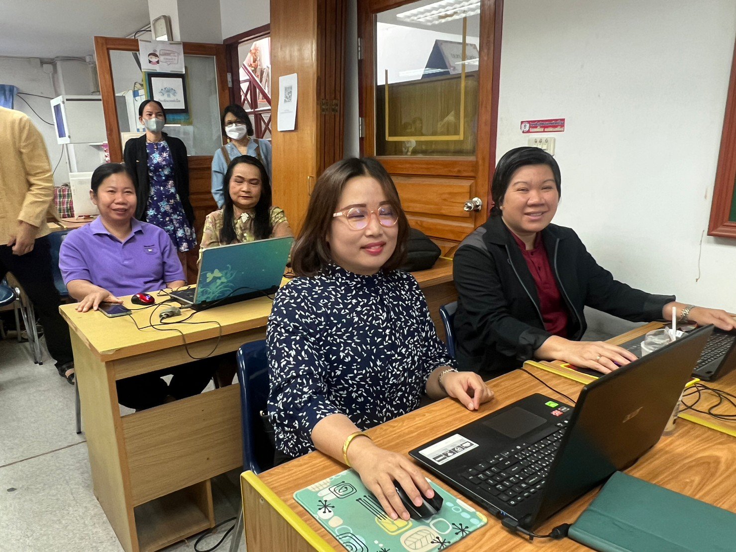 อบรมเชิงปฏิบัติการการจัดทำแฟ้มสะสมผลงานอิเล็กทรอนิกส์ E-portfolio 2566