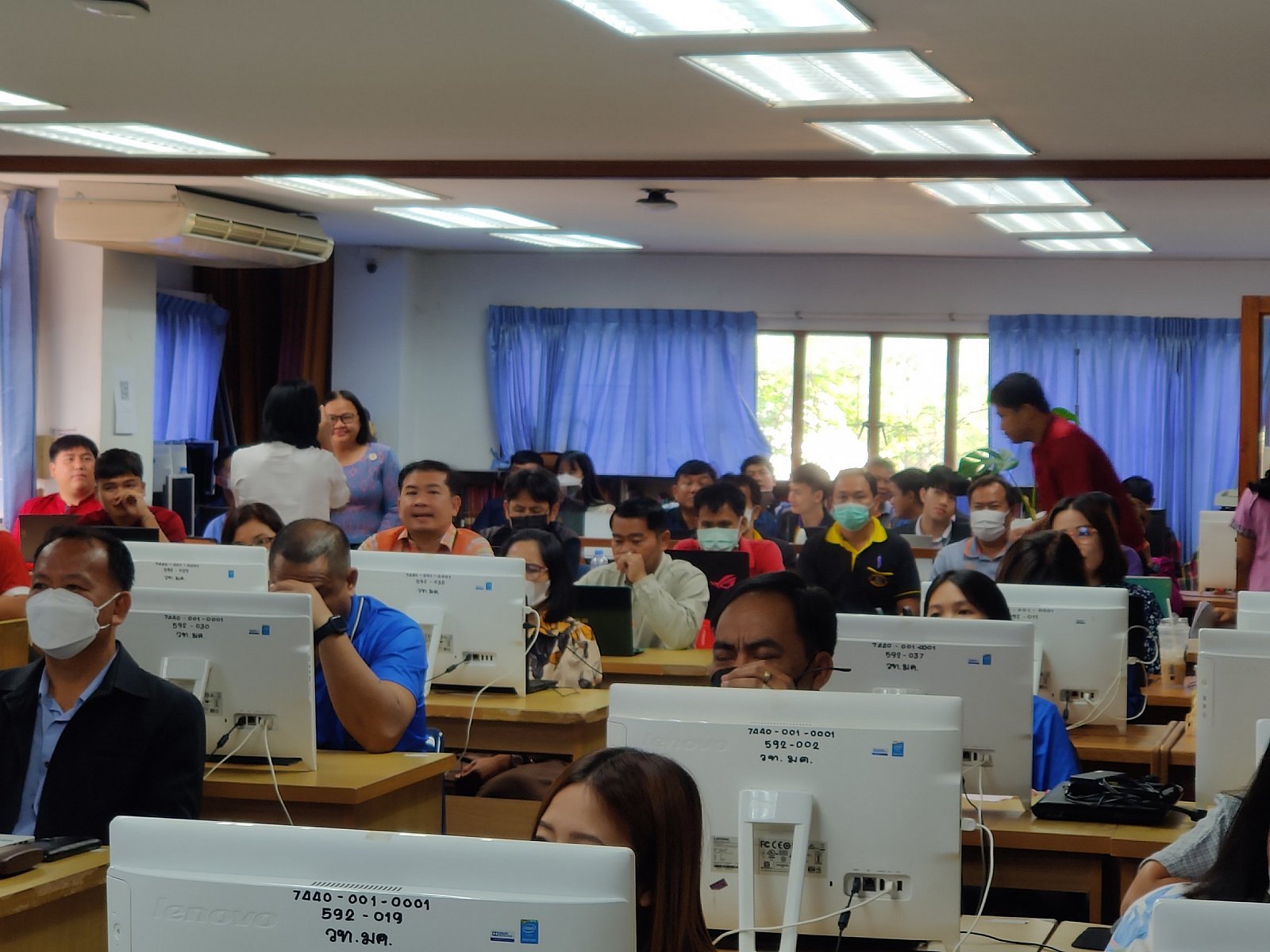 อบรมเชิงปฏิบัติการการจัดทำแฟ้มสะสมผลงานอิเล็กทรอนิกส์ E-portfolio 2566