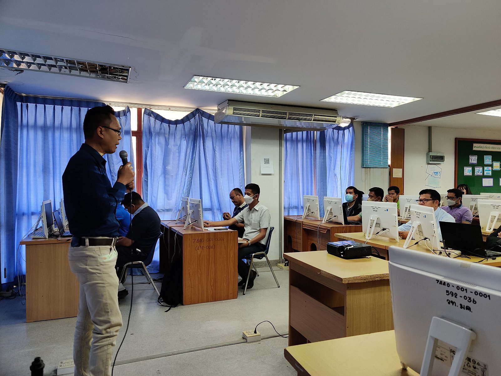 อบรมเชิงปฏิบัติการการจัดทำแฟ้มสะสมผลงานอิเล็กทรอนิกส์ E-portfolio 2566