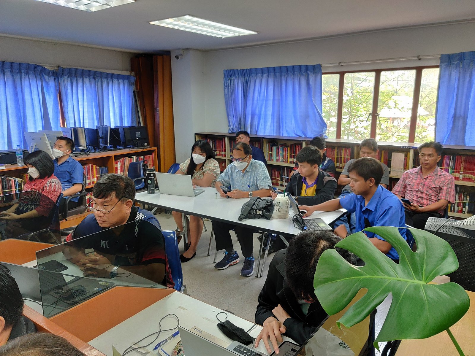 อบรมเชิงปฏิบัติการการจัดทำแฟ้มสะสมผลงานอิเล็กทรอนิกส์ E-portfolio 2566