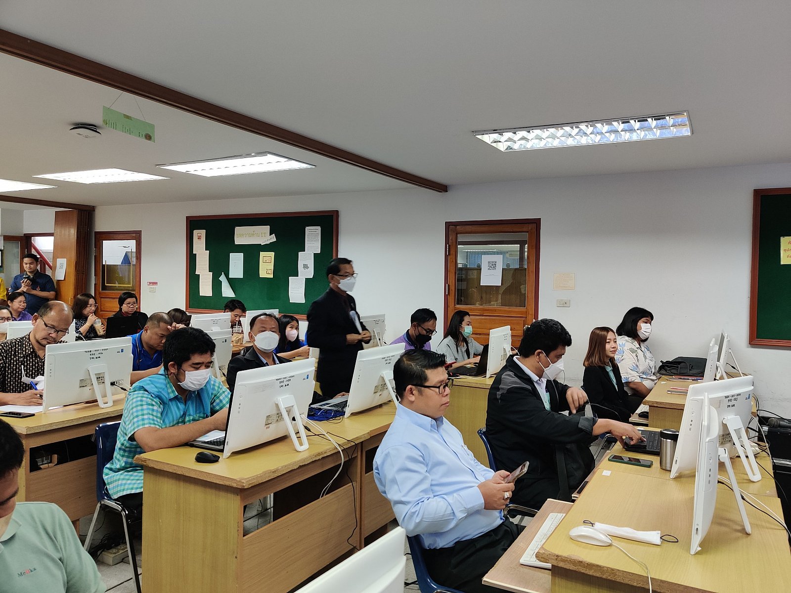 อบรมเชิงปฏิบัติการการจัดทำแฟ้มสะสมผลงานอิเล็กทรอนิกส์ E-portfolio 2566