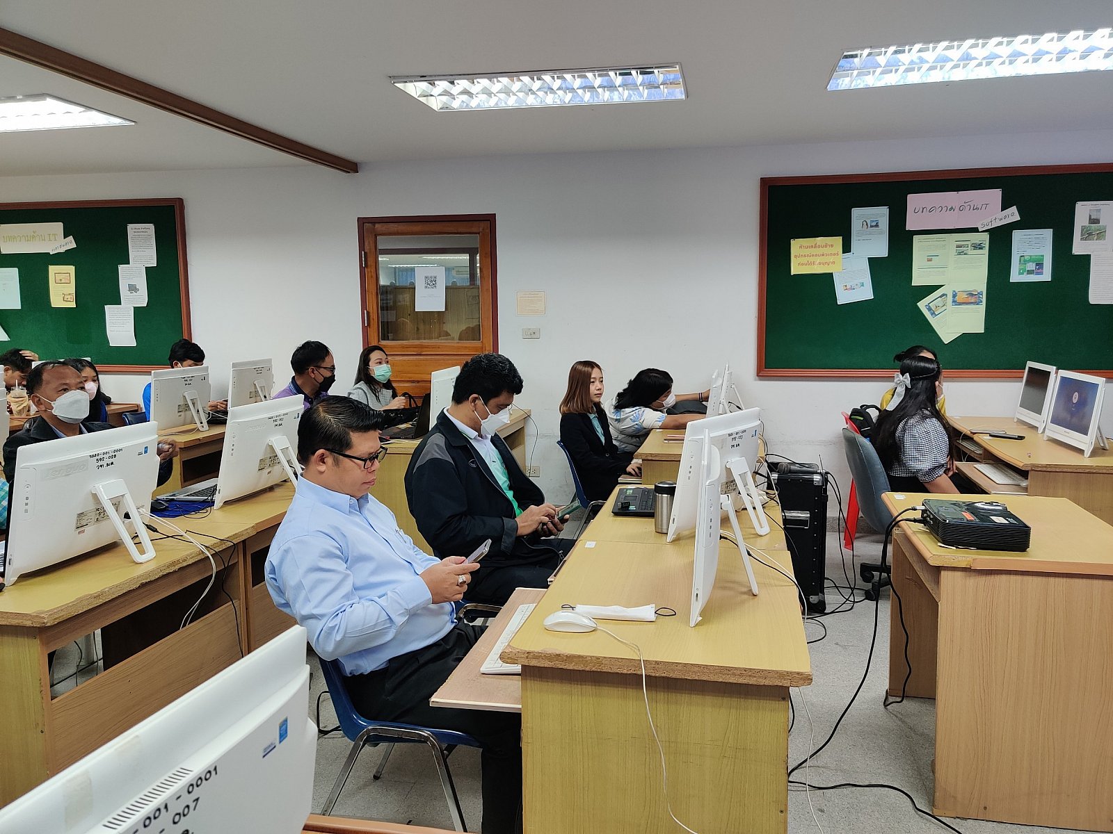 อบรมเชิงปฏิบัติการการจัดทำแฟ้มสะสมผลงานอิเล็กทรอนิกส์ E-portfolio 2566