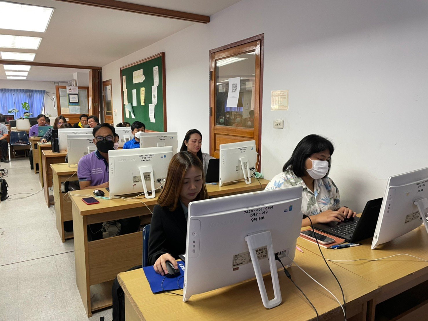 อบรมเชิงปฏิบัติการการจัดทำแฟ้มสะสมผลงานอิเล็กทรอนิกส์ E-portfolio 2566