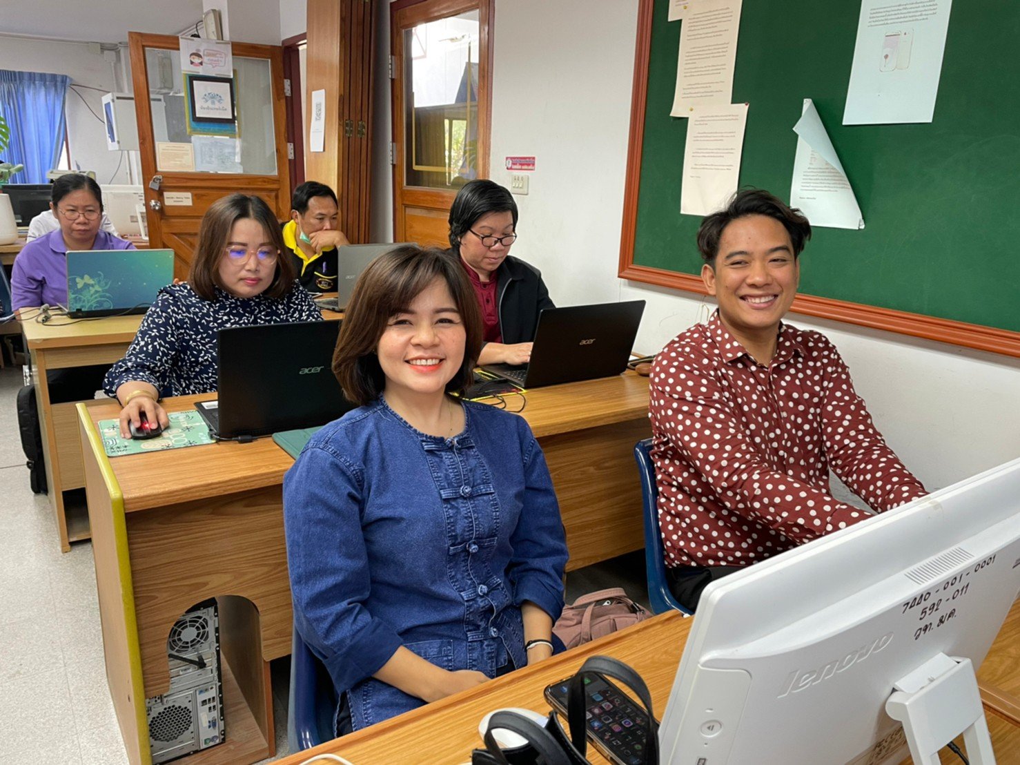 อบรมเชิงปฏิบัติการการจัดทำแฟ้มสะสมผลงานอิเล็กทรอนิกส์ E-portfolio 2566
