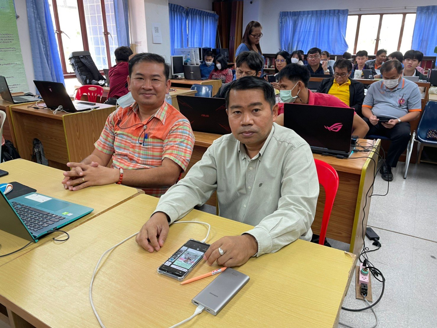 อบรมเชิงปฏิบัติการการจัดทำแฟ้มสะสมผลงานอิเล็กทรอนิกส์ E-portfolio 2566