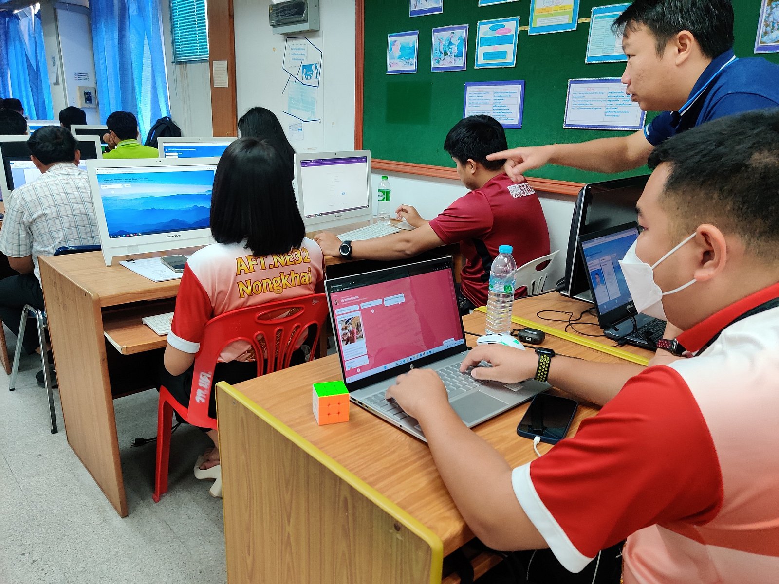 อบรมเชิงปฏิบัติการการจัดทำแฟ้มสะสมผลงานอิเล็กทรอนิกส์ E-portfolio 2566