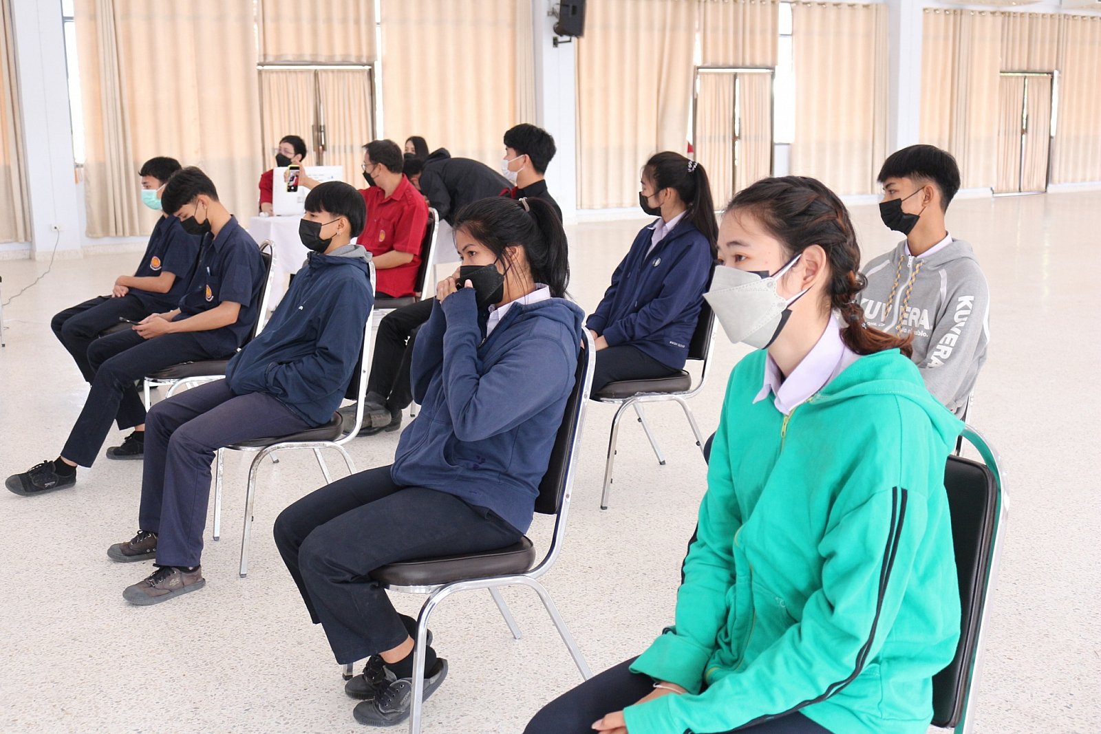 การประเมินสิ่งประดิษฐ์ของคนรุ่นใหม่  "นวัตกรรมอาชีวศึกษาเพื่อแก้ปัญหาความยากจน" ประจำปีการศึกษา2564
