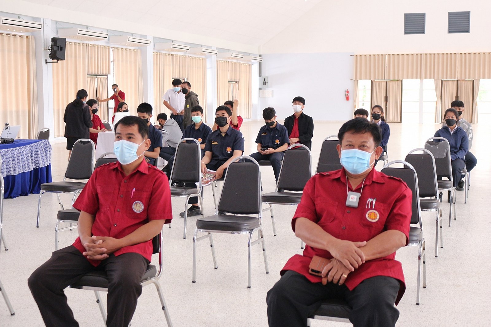 การประเมินสิ่งประดิษฐ์ของคนรุ่นใหม่  "นวัตกรรมอาชีวศึกษาเพื่อแก้ปัญหาความยากจน" ประจำปีการศึกษา2564