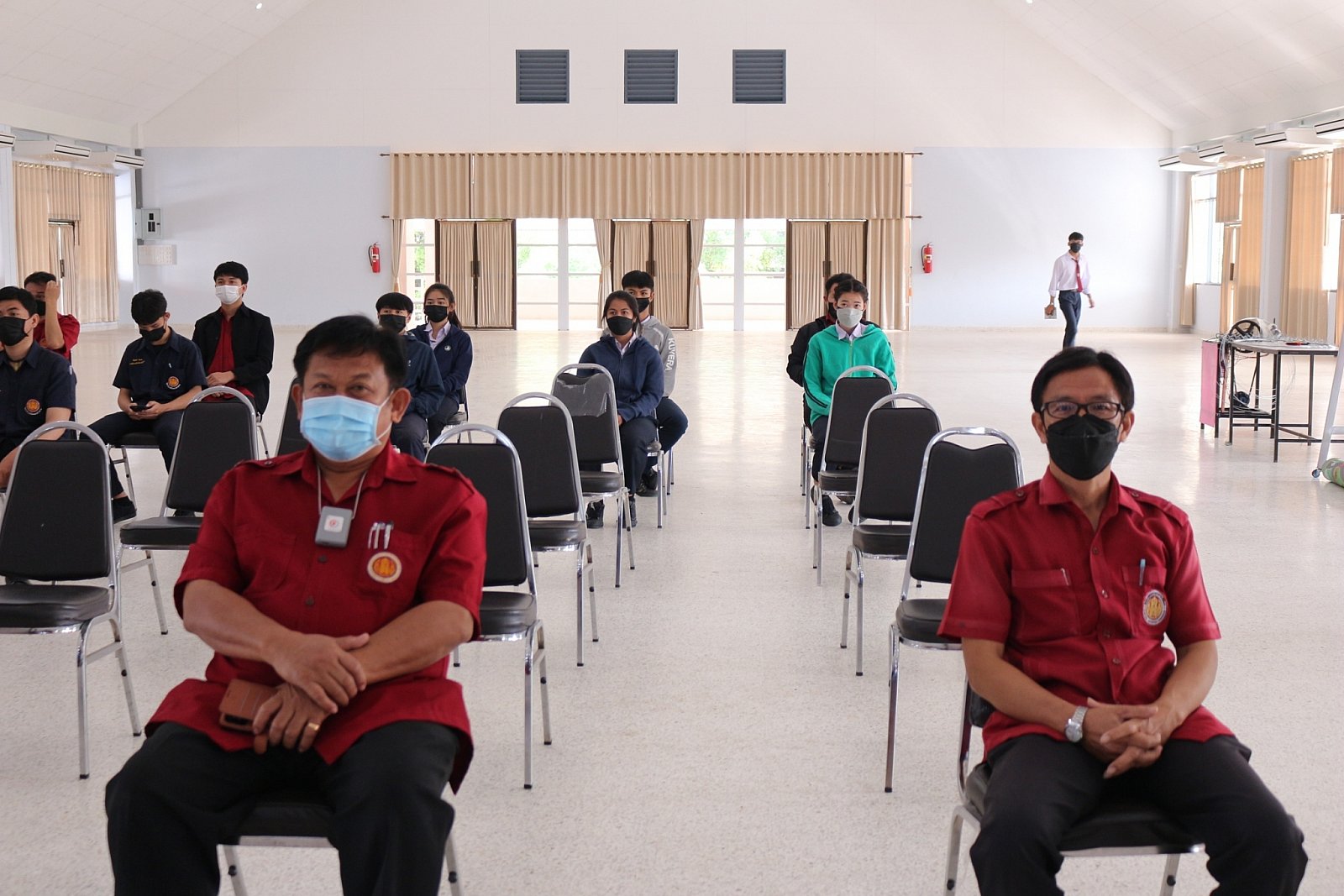 การประเมินสิ่งประดิษฐ์ของคนรุ่นใหม่  "นวัตกรรมอาชีวศึกษาเพื่อแก้ปัญหาความยากจน" ประจำปีการศึกษา2564