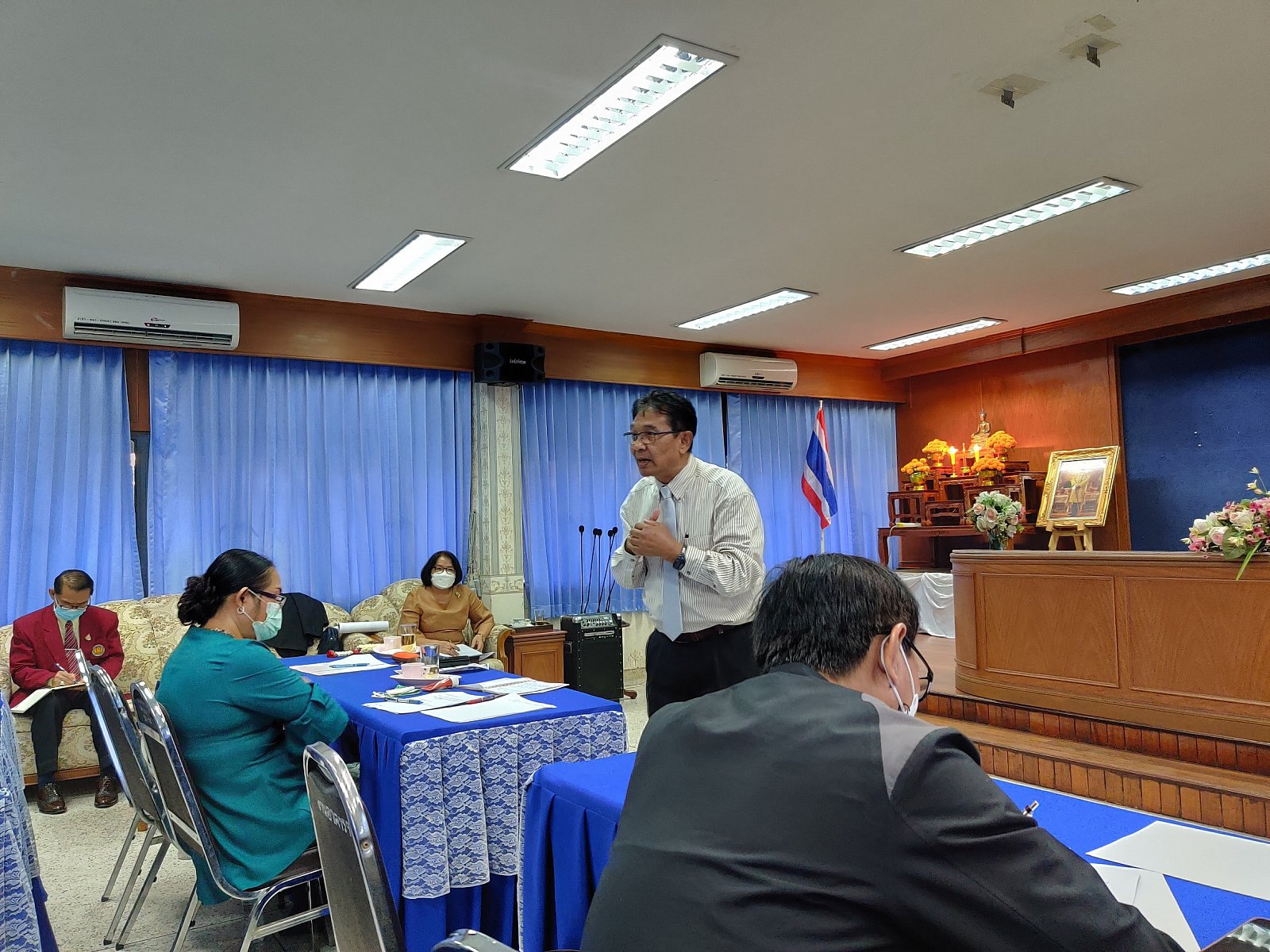 โครงการประชุมเชิงปฎิบัติการจัดทำแผนพัฒนาวิทยาลัยเทคนิคมหาสารคาม 2565-2569