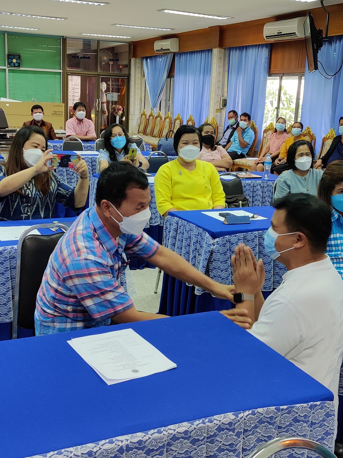 โครงการประชุมเชิงปฎิบัติการจัดทำแผนพัฒนาวิทยาลัยเทคนิคมหาสารคาม 2565-2569