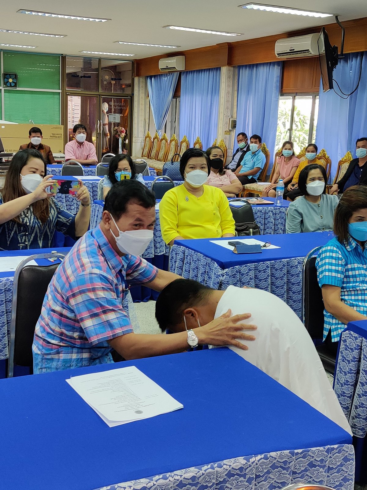 โครงการประชุมเชิงปฎิบัติการจัดทำแผนพัฒนาวิทยาลัยเทคนิคมหาสารคาม 2565-2569