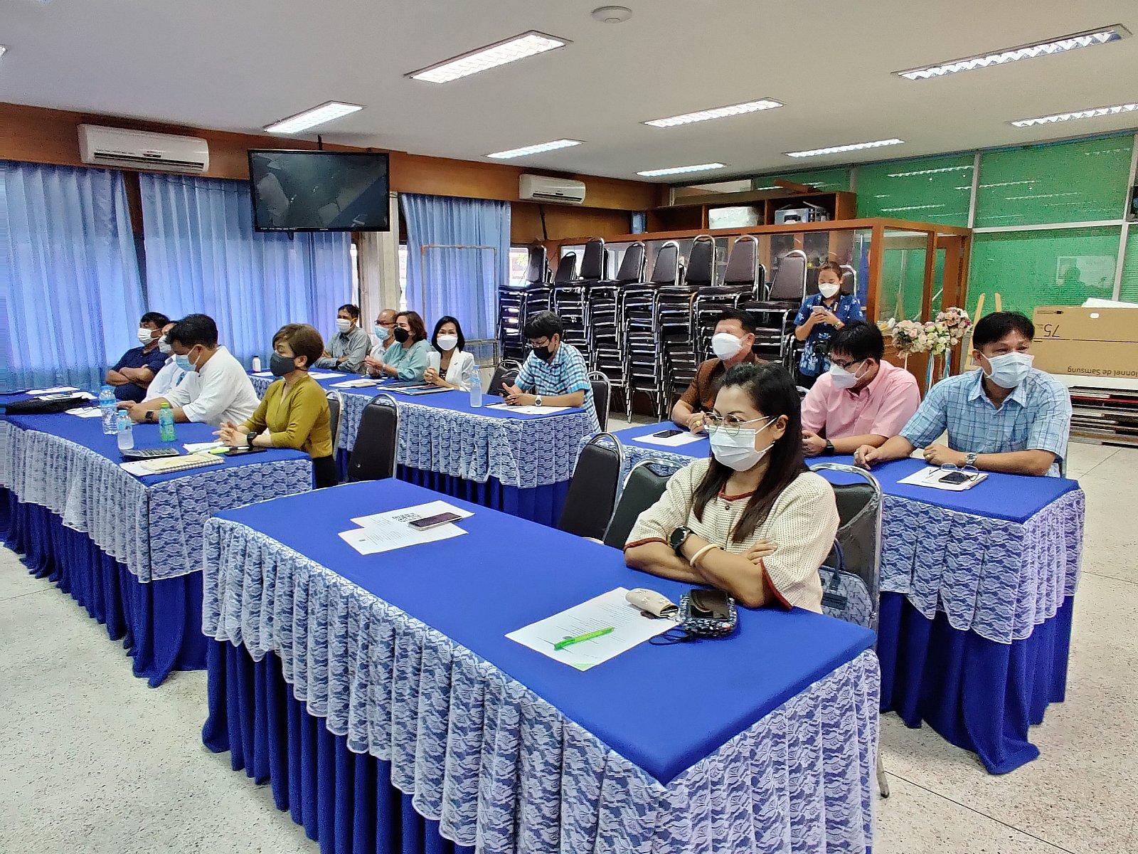 โครงการประชุมเชิงปฎิบัติการจัดทำแผนพัฒนาวิทยาลัยเทคนิคมหาสารคาม 2565-2569