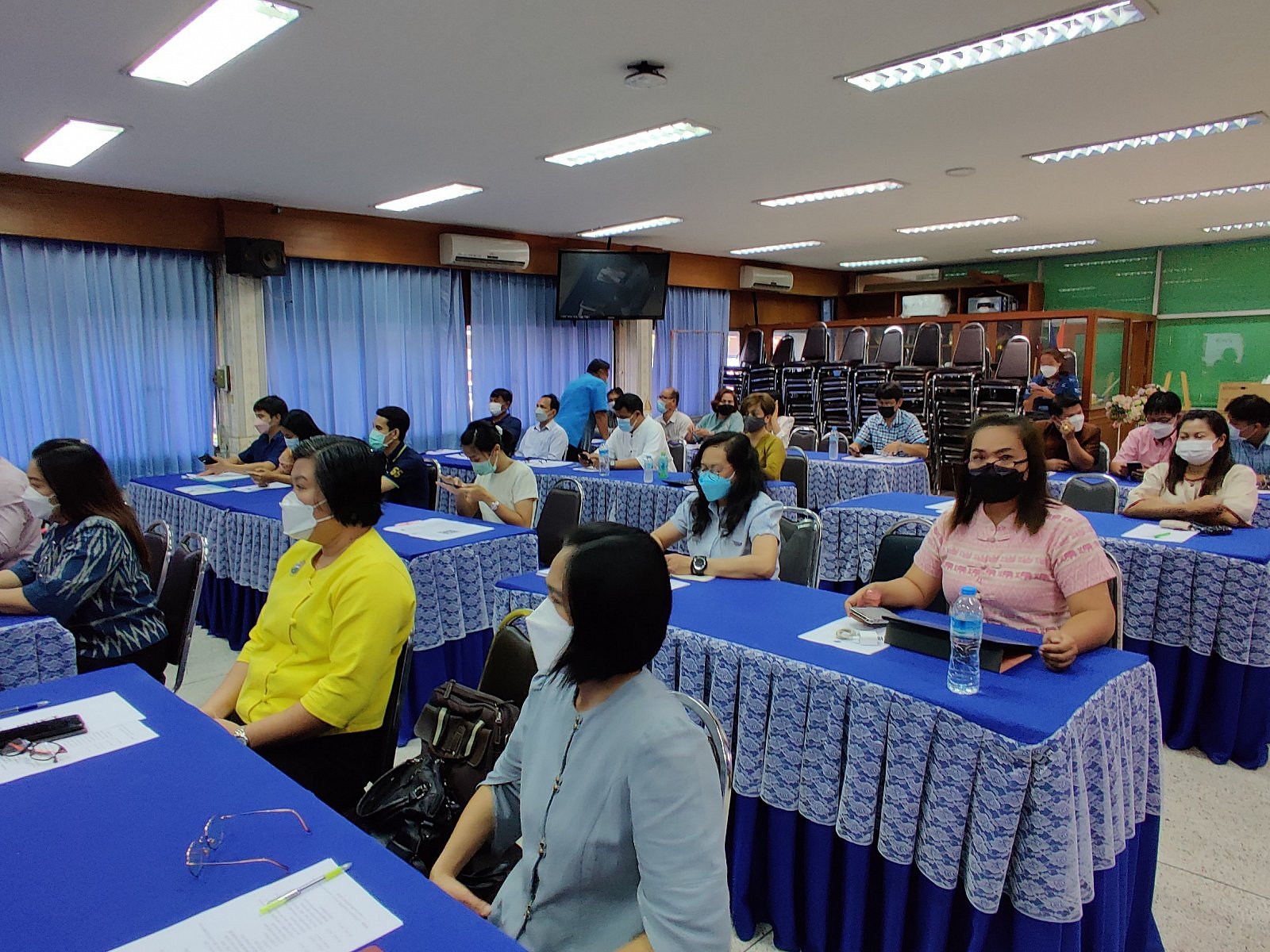 โครงการประชุมเชิงปฎิบัติการจัดทำแผนพัฒนาวิทยาลัยเทคนิคมหาสารคาม 2565-2569