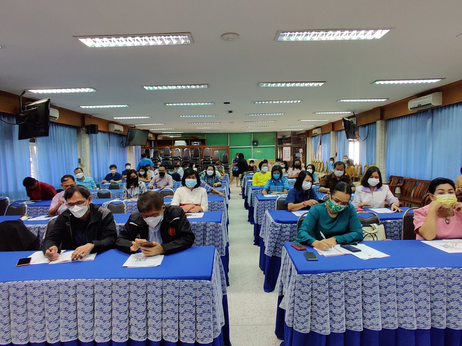โครงการประชุมเชิงปฎิบัติการจัดทำแผนพัฒนาวิทยาลัยเทคนิคมหาสารคาม 2565-2569