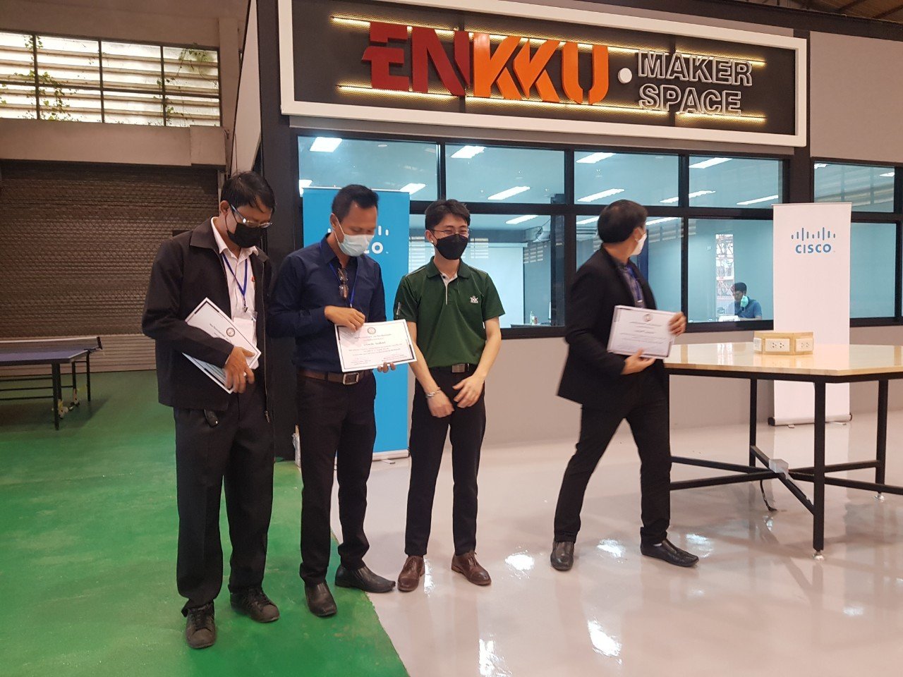 บันทึกข้อตกลงความร่วมมือด้านระบบอัติโนมัติหุ่นยนต์และปัญญาประดิษฐ์ ระหว่างสถานศึกษาในสังกัดอาชีวศึกษา กับบริษัทซีร่า ออโตเมชั่นแอนด์เทคโนโลยีจำกัด