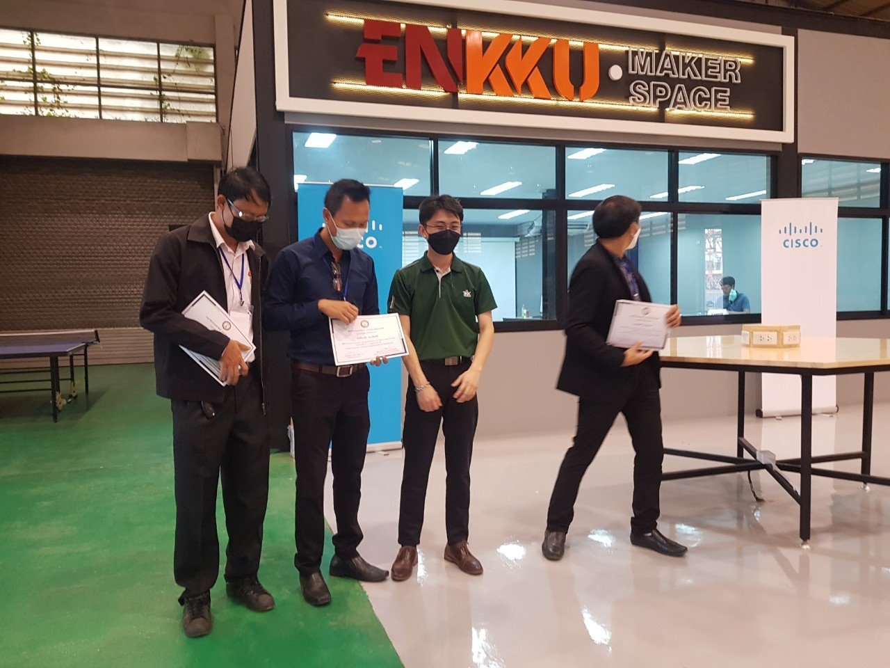 บันทึกข้อตกลงความร่วมมือด้านระบบอัติโนมัติหุ่นยนต์และปัญญาประดิษฐ์ ระหว่างสถานศึกษาในสังกัดอาชีวศึกษา กับบริษัทซีร่า ออโตเมชั่นแอนด์เทคโนโลยีจำกัด